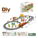 מסלול רכבת ארוך + 101 חלקים