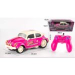 מכונית חיפושית ורודה + שלט