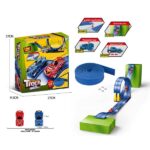 מסלול הרכבה גמיש + 2 מכוניות